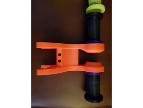filament holder 3d printing filamentholder spoolholder upgrade 3d print model - Mito3D