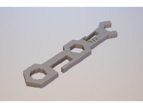 Mehrzweck-Schraubenschlüssel tools 3d print model - Mito3D
