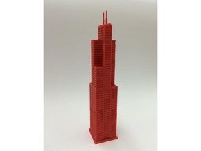 destructible building 1 toy & game accessories architecture godzilla skyscraper 3d print model - Mito3D