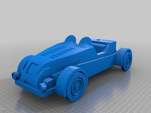 lomax 2cv based kitcar vehicles kit car citroen 3D print model - Mito3D