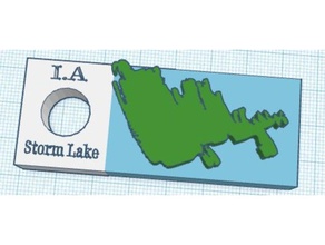 storm lake La impresión en 3d 3d print model - Mito3D