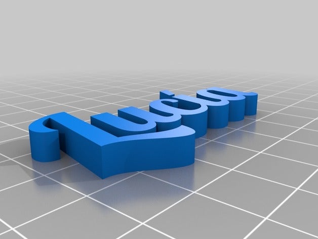 luc personnalisé 3D print model - Mito3D