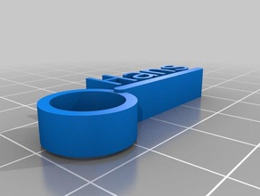 sleutelhanger Schlüsselanhänger kundengebundene 3d print model - Mito3D