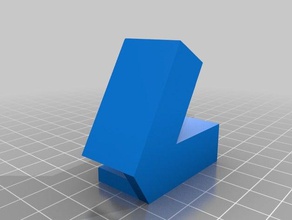 clips make foam core towers signs & logos 3d print model - Mito3D