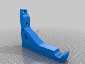 bracket tool holders & boxes holder spoolholder wall hanger winkel 3d print model - Mito3D
