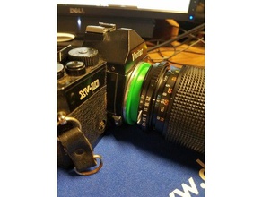 contax cy pentax k adaptateur d'objectif de la caméra lentille 3d print model - Mito3D