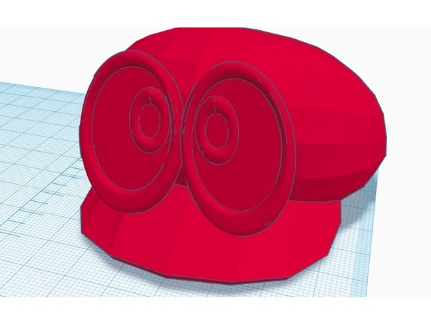 cappy mario odyssée accessoires de jeu 3D print model - Mito3D