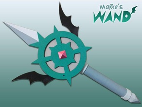 marco's wand props disney magic marco diaz starvsforcesofevil star vs forces evil svtfoe 3d print model - Mito3D