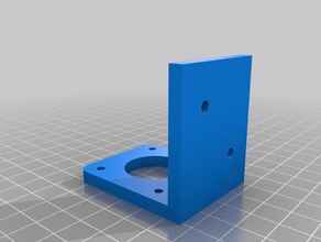 schrittmotorhalter L'imprimante 3d de pièces 3d print model - Mito3D