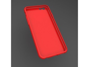 iphone 6 souple mince affaire téléphone mobile cas flexible de l'iphone ninjaflex 3d print model - Mito3D
