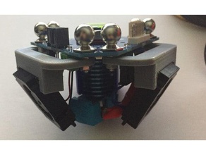 düet etkileyici blower fan braketi akıllı 3d yazıcı parçaları ve yardımcı 3d print model - Mito3D