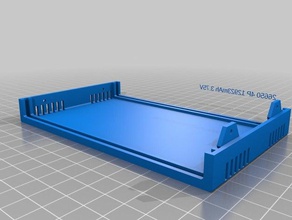 battery box shell electronics customized 3d print model - Mito3D