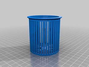 a zircônia mancha cesta cozinha e sala de jantar personalizado 3d print model - Mito3D