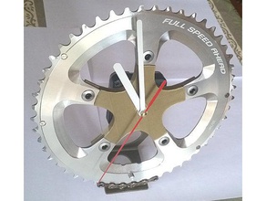pedaleira relógio de suporte decoração 3d print model - Mito3D