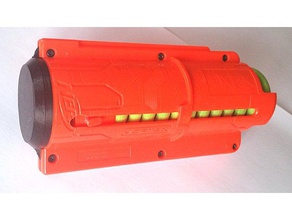 nerf vortex charger modification 10 12 toy & game accessories 3d print model - Mito3D