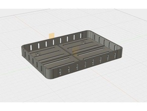 1 10 escala de bagagem bandeja rc r c veículos bagageiro controle remoto rack teto a 3d print model - Mito3D