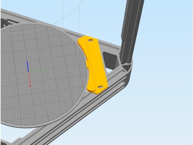 anycubic torre cama grampo Impressora 3d acessórios a clipe 3D print model - Mito3D