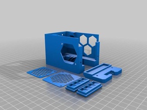 anycubic i3 mega partfan monstrosity 3d printer parts fan shroud 3d print model - Mito3D