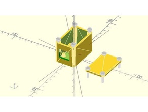 grove-rj45 enclosure electronics 3d print model - Mito3D