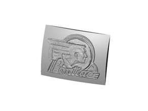 pontiac escudo sinais e logotipos 3d print model - Mito3D