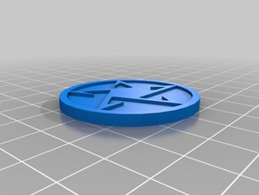 asmodeus token coins & badges customized 3d print model - Mito3D