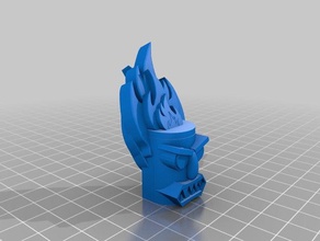 speedrunners hot-head video games christams fun head hot run runners speed stocking videogames 3d print model - Mito3D