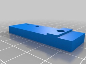 flsun x stop-Inhaber 3d Drucker Zubehör 3d print model - Mito3D
