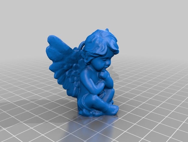 dreaming angel christmas tree 3d printing 3D print model - Mito3D
