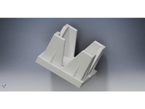 square tube end cap 22mm replacement parts endcap tubing 3d print model - Mito3D