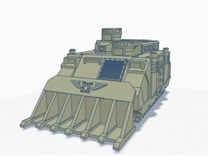 28mm repressor like apc toys & games conversion tank warhammer 40k wh40k 3d print model - Mito3D
