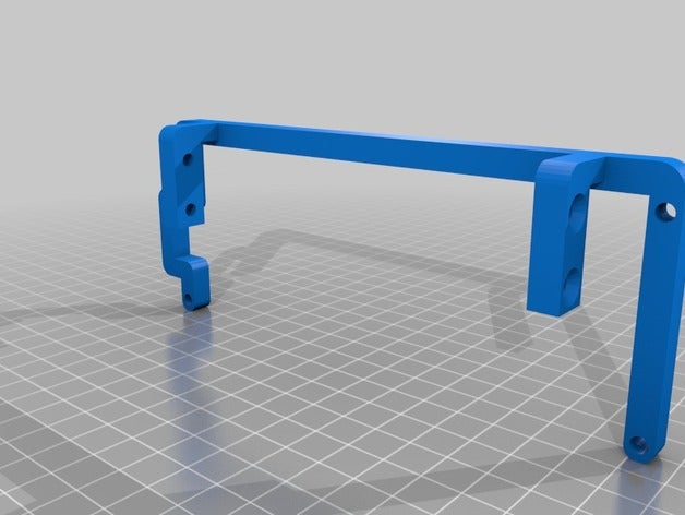 anet a8 verticale support de bobine lcd entretoise cadre Imprimante 3d accessoires mise à niveau 3D print model - Mito3D