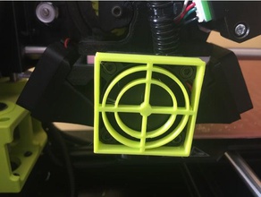 lulzbot taz 6 de la tapa del ventilador La impresión en 3d 3d print model - Mito3D
