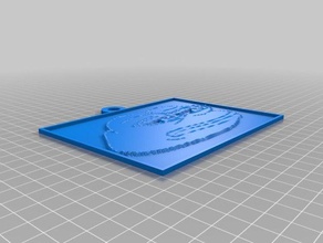 mi personalizados lithopane Arte en 2d personalizado 3d print model - Mito3D