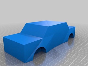 simple coche 3d print model - Mito3D