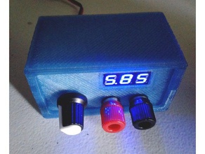 voltage regulator electronics box case enclosure 3d print model - Mito3D