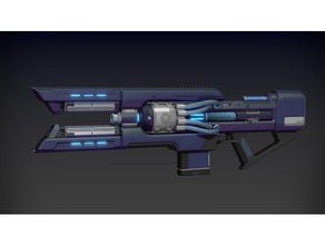 destiny 2 coldheart arma de modelo a escala juegos 3d print model - Mito3D