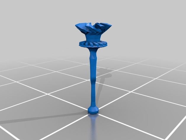 hollow mace props 3D print model - Mito3D