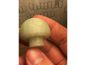 vid-shroom signos y logotipos mario mushroom hongo las setas vinesauce 3d print model - Mito3D