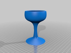 pythagoras Glas Pythagoras-cup Weinglas 3d print model - Mito3D