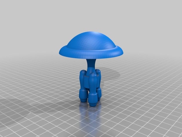 dome ship vehicles 3D print model - Mito3D