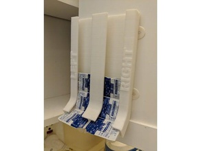 daily wear contacts dispenser rack - acuvue oasys bathroom contact lens 3d print model - Mito3D