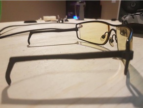lunettes de temples la pièce remplacement L'impression 3d des les 3d print model - Mito3D