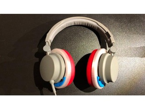 urbanears zinken resize mod audio beatmaker confortable discjockey diy dj headphones modification music piece producer sound system 3d print model - Mito3D