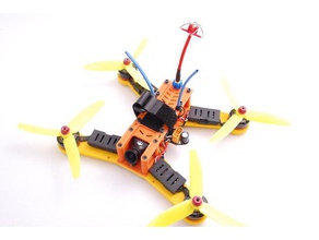 fpv drone de course cadre r c véhicules racer quadricoptère quadcopter frame 3d print model - Mito3D