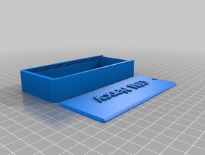 mi personalizados nancy tapa de la caja los contenedores personalizado 3d print model - Mito3D