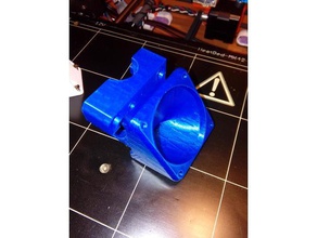 prusa mk2 5cm avant de l'extrudeuse ventilateur Imprimante 3d extrudeuses 3d print model - Mito3D