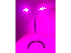 led ball zócalo de crecimiento la lámpara diy 3d print model - Mito3D