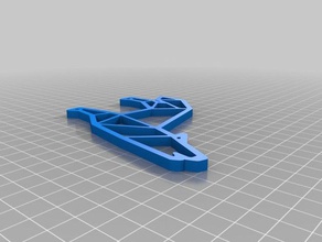 il mio personalizzato origami ululato del lupo arredamento su misura 3d print model - Mito3D