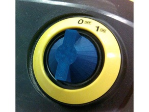 knob vacuum cleaner k rcher wd 5 replacement parts button zbis 3d print model - Mito3D