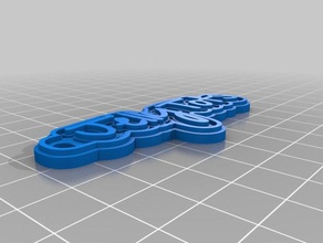jelly tots Anahtarlık özelleştirilmiş 3d print model - Mito3D